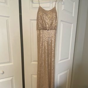 Sorella Vita Gold maxi dress